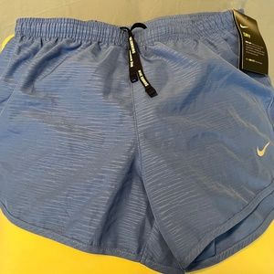 NWT Nike Dri Fit Women's Running Shorts Blue